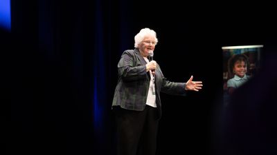 Sheila Carney RSM presented with  Lifetime Achievement Award from the Association of Catholic Colleges and Universities (ACCU)